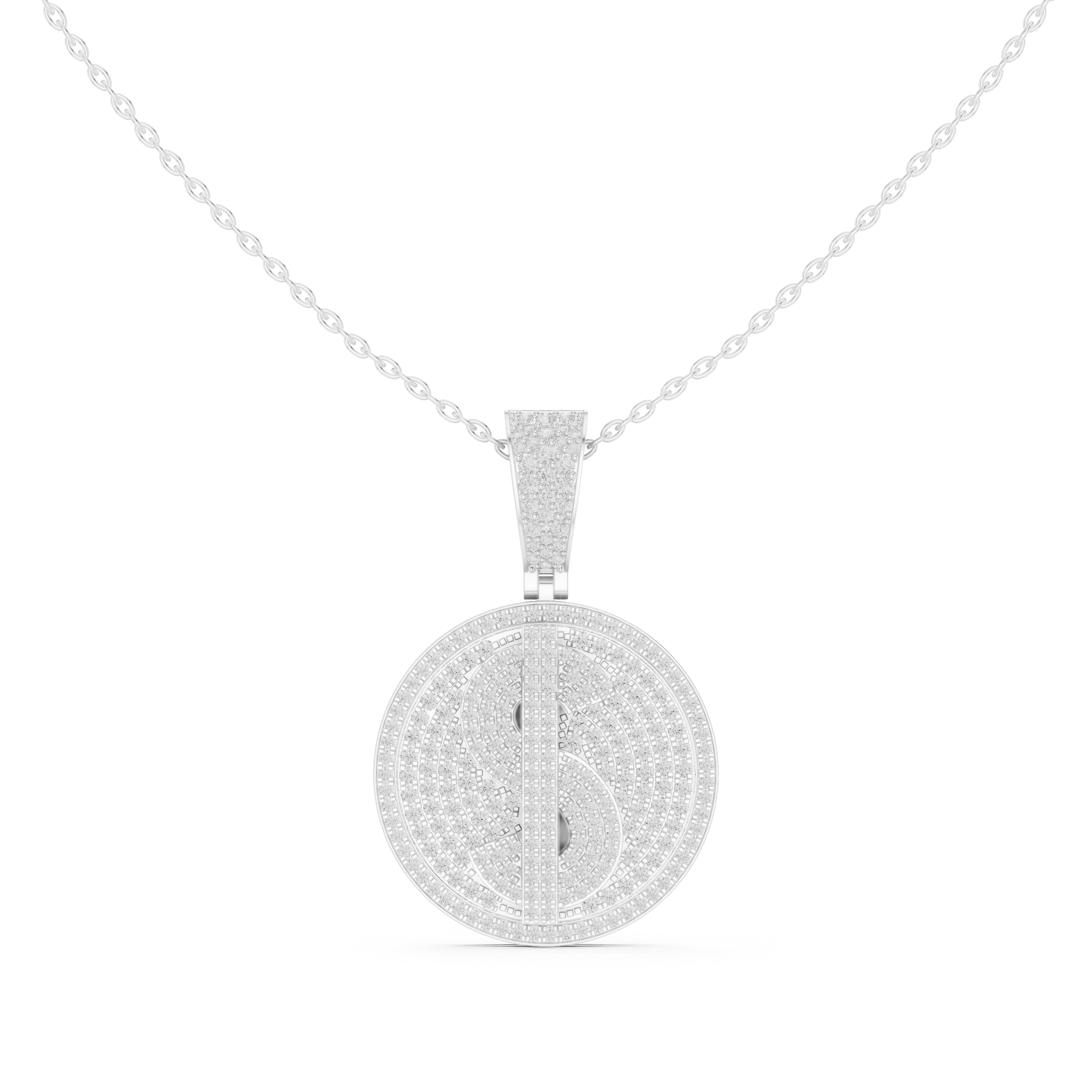 Diamond Dollar Pendant 💸✨